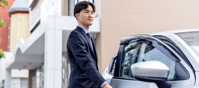 憧れの先輩のように、後輩に頼られる存在になりたい